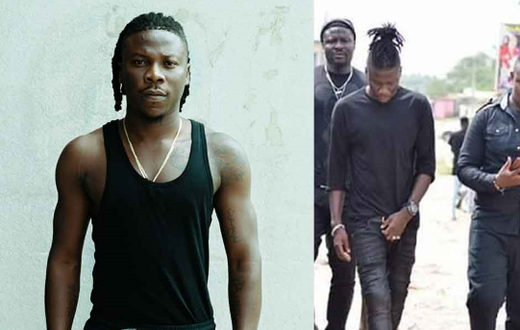 Stonebwoy and his team