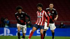 Joao Felix scored but Atletico Madrid were held by Bayern Munich and need to avoid defeat in Salzburg next week to reach the last 16