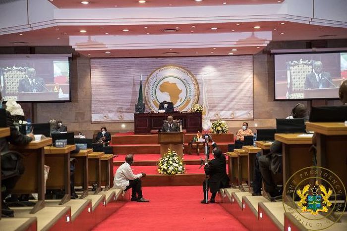 President Akufo-Addo in South Africa