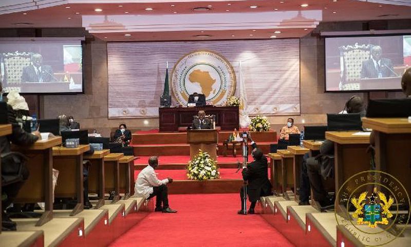 President Akufo-Addo in South Africa
