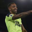 Double strike - Newcastle's Callum Wilson scored twice in a 4-1 win away to Leicester on Friday