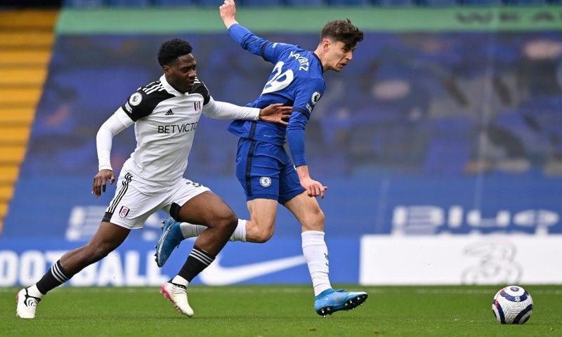 Chelsea's Kai Havertz scored twice against Fulham