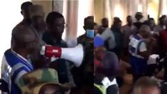 Here is what happened at Techiman South as Returning Officer was declaring the results