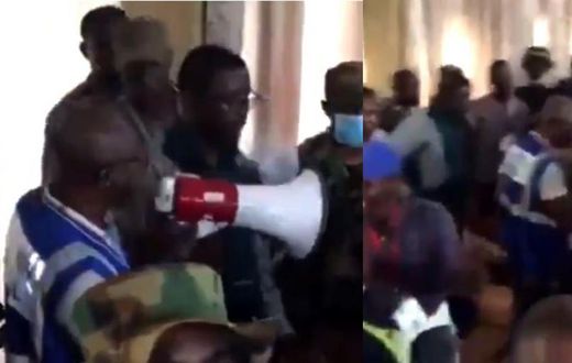 Here is what happened at Techiman South as Returning Officer was declaring the results