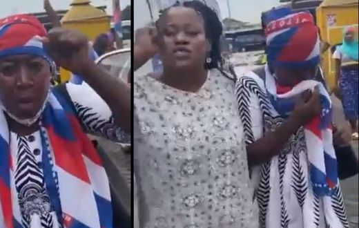 Crying NPP women vow to teach MPs a bitter lesson in 2024 for betrayal in parliament