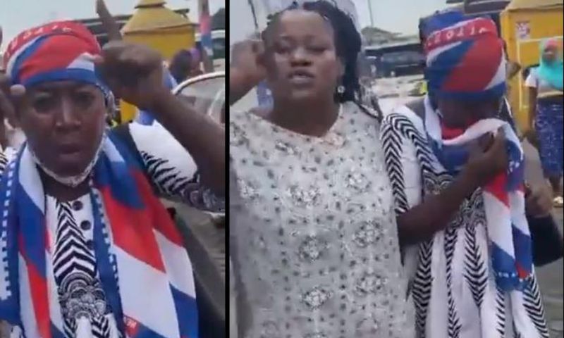Crying NPP women vow to teach MPs a bitter lesson in 2024 for betrayal in parliament