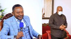 I saw Mahama coming out of a very deep pit carrying four coffins