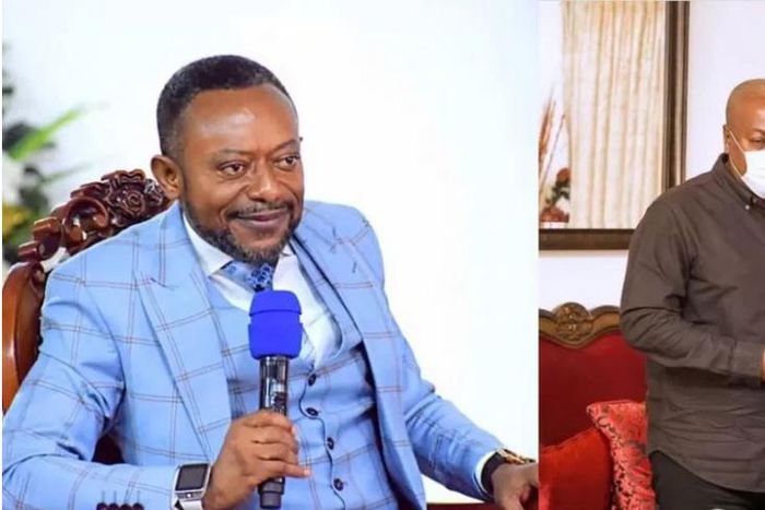 I saw Mahama coming out of a very deep pit carrying four coffins