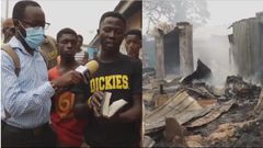 “Every human should believe in God” – Witness advises as Bible survives Odawna Market fire