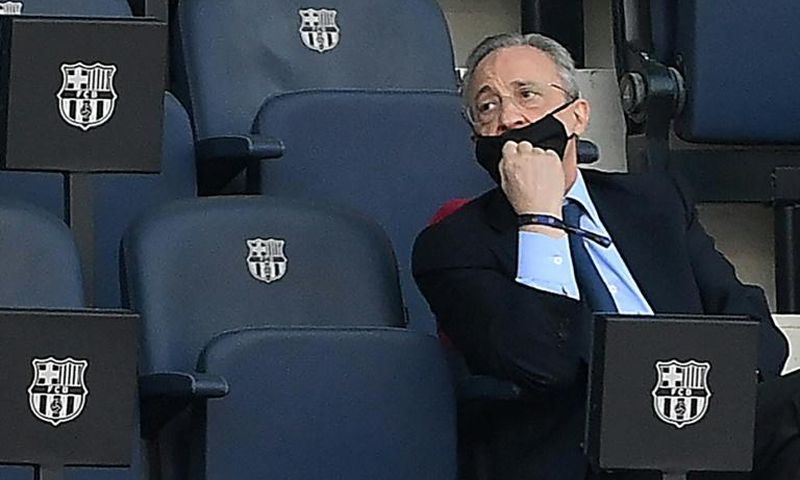 Real Madrid president Florentino Perez is keen on the idea of a European Super League.