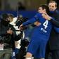 Chelsea manager Thomas Tuchel celebrates with Andreas Christensen