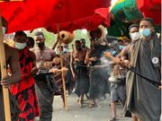 Rich cultural display at Ex-President JJ Rawlings' funeral