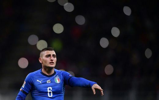 Verratti hasn't played at a major tournament since the 2014 World Cup