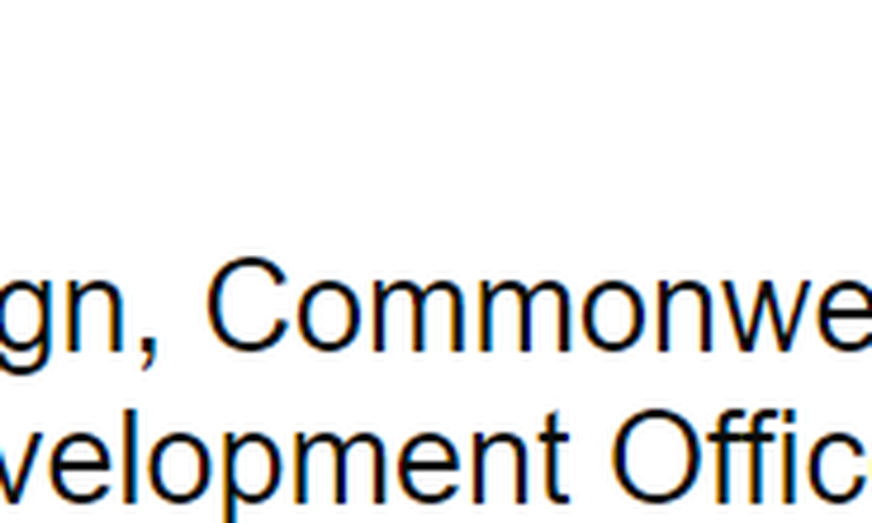United Kingdom Foreign, Commonwealth and Development Office
