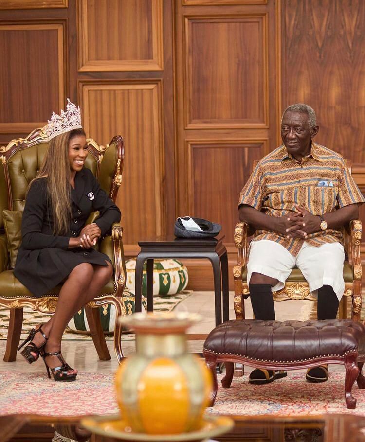 Chelsea and former President Kuffour