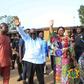 Photos show President Akufo Addo and his wife Rebecca voting at Kyebi