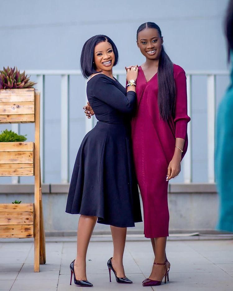 Natalie Fort and Serwaa Amihere