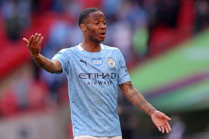 Manchester City forward Raheem Sterling
