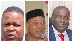 Joseph Dindiok Kpemka, Adam Mutawakalitu and Titus Glover