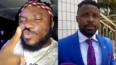 Comedian DKB and Akuapem Poloo's manager Divine Jones