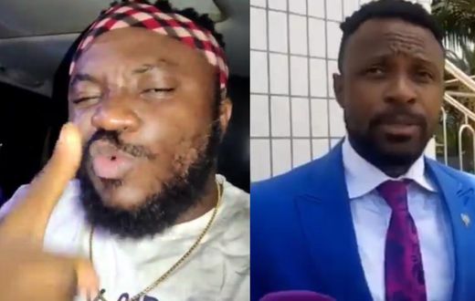 Comedian DKB and Akuapem Poloo's manager Divine Jones