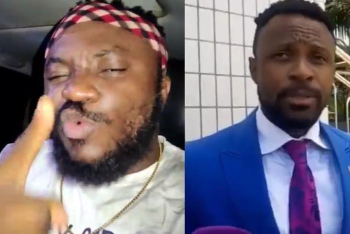 Comedian DKB and Akuapem Poloo's manager Divine Jones