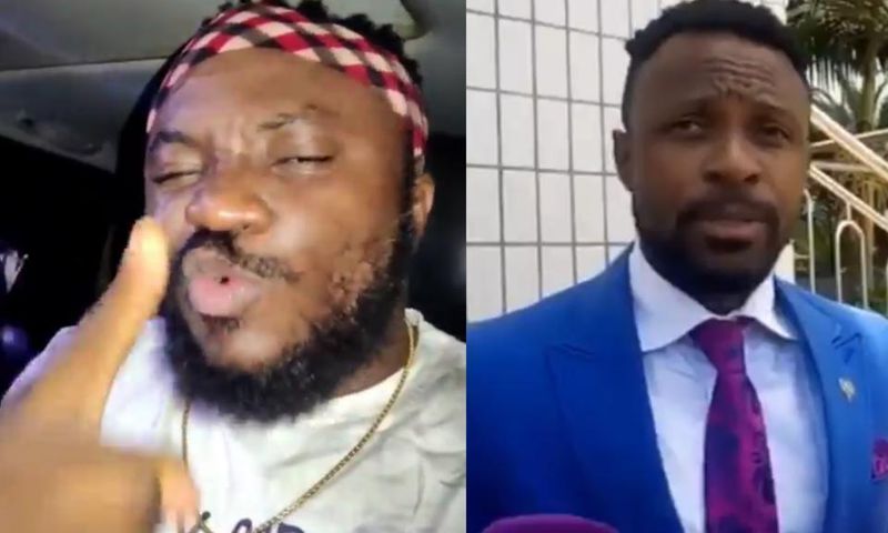 Comedian DKB and Akuapem Poloo's manager Divine Jones