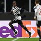 Paul Pogba (L) came off the bench to score for Manchester United at AC Milan.