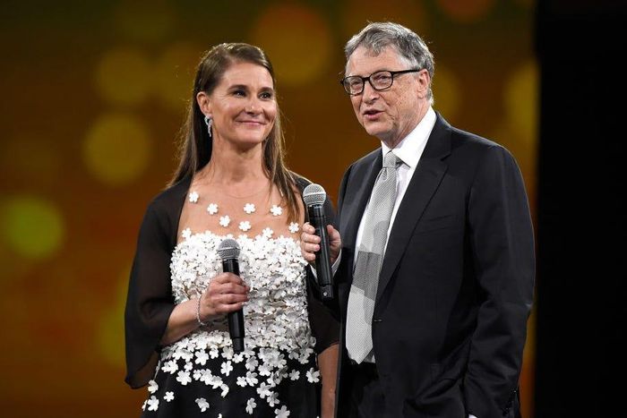 Bill and Melinda Gates.