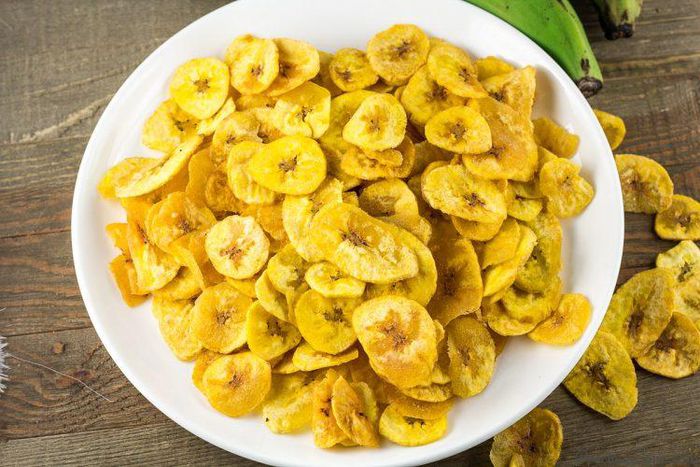 Plantain chips: Healthy plantain recipes