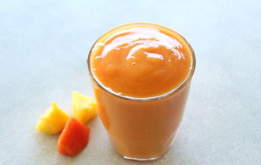 Mango Papaya smoothie