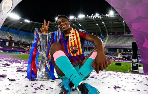 Nigeria’s Asisat Oshoala becomes first African to win Women’s Champions League