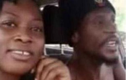 Kwaadee and girlfriend