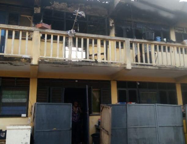 Fire guts Tesano police barracks