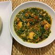 Akple and okro soup