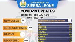 Ministry of Information and Communication, Sierra Leone