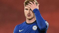 Troubled Timo: Timo Werner has failed to live up to expectations in his first season at Chelsea