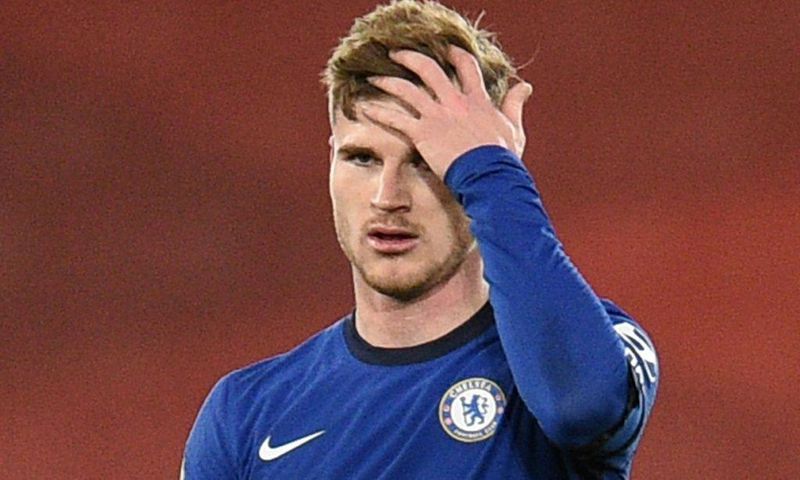 Troubled Timo: Timo Werner has failed to live up to expectations in his first season at Chelsea