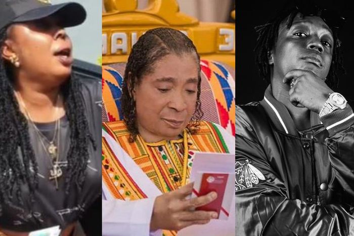 Afia Schwarzenegger, Yogie Doggy and Apostle Safo Kantanka