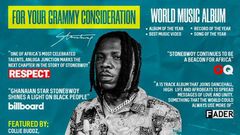 Stonebwoy for Grammys