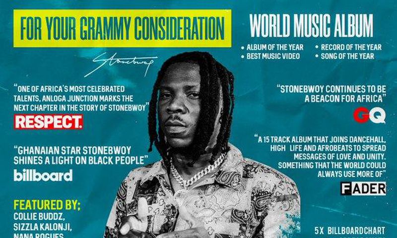 Stonebwoy for Grammys