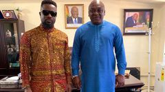 Sarkodie and Carlos Ahenkorah