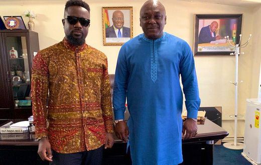 Sarkodie and Carlos Ahenkorah