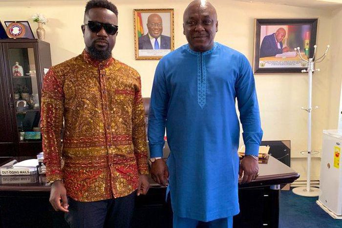 Sarkodie and Carlos Ahenkorah