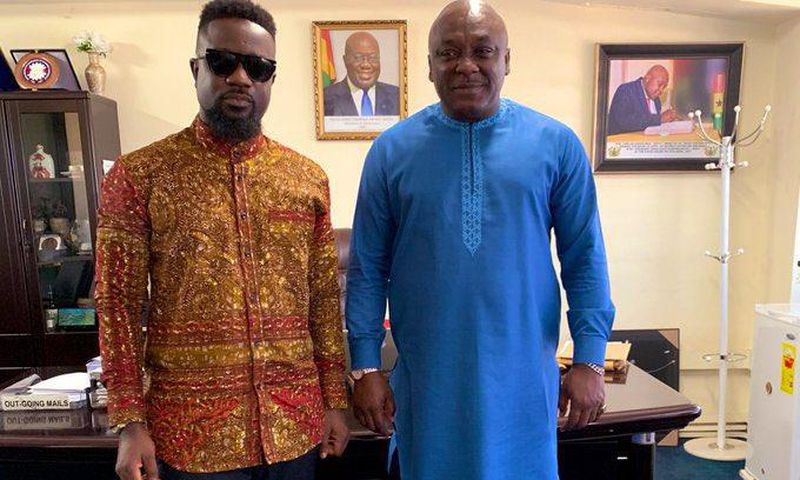 Sarkodie and Carlos Ahenkorah