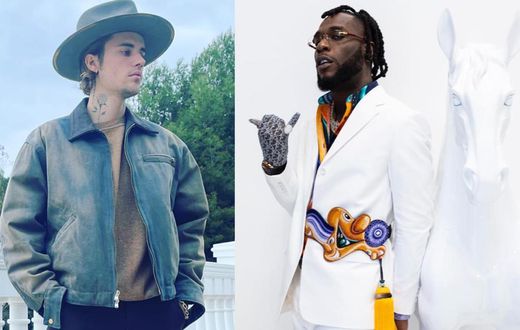 Justin Bieber and Burna Boy