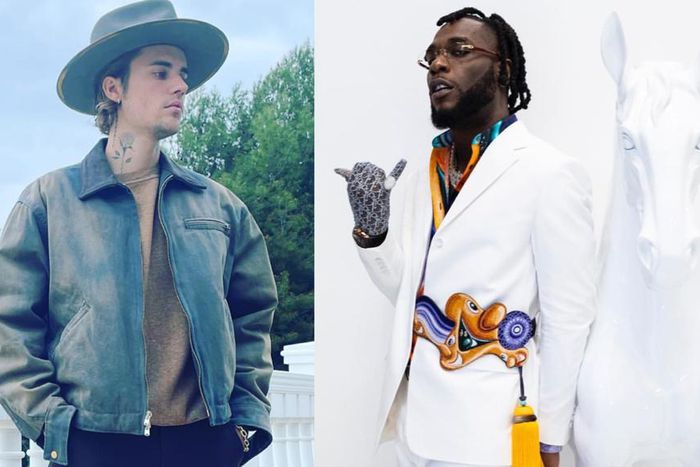 Justin Bieber and Burna Boy