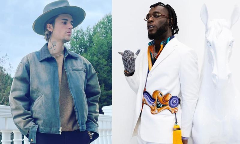 Justin Bieber and Burna Boy