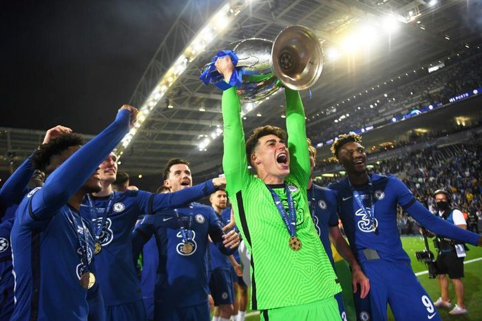 Kepa Arrizabalaga won the Champions League in May