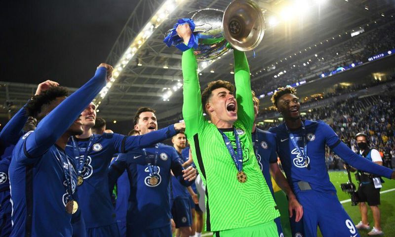 Kepa Arrizabalaga won the Champions League in May